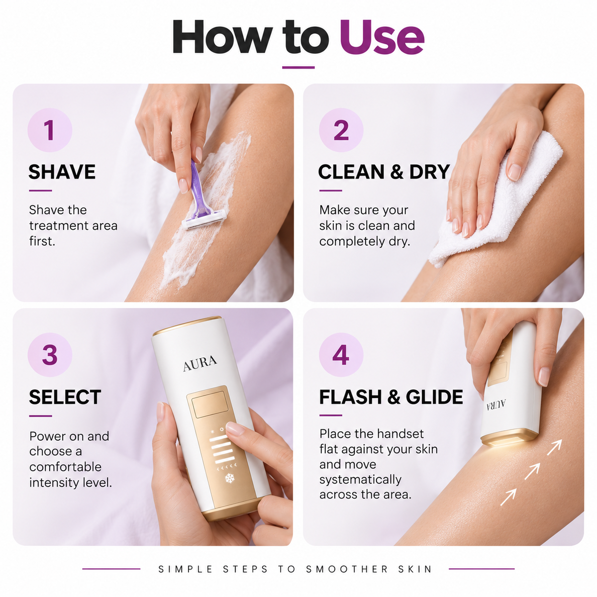 IPL Hair Removal Set